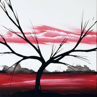 Black, white and red backgrounds