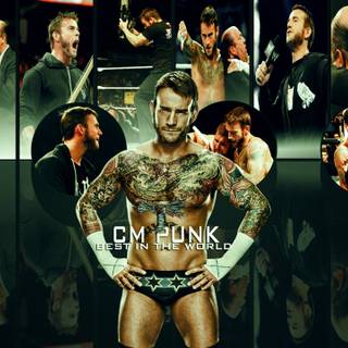 Cm punk 2015 best in the world wallpaper