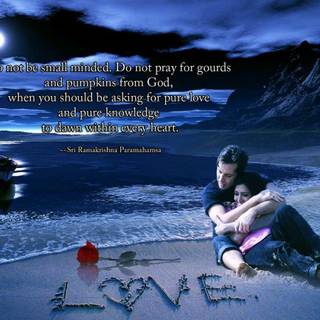 Love wallpaper with quotes