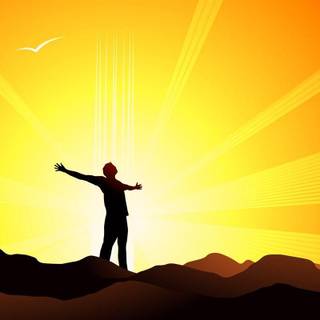 Silhouette wallpaper