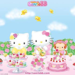 Hello Kitty Christmas wallpaper