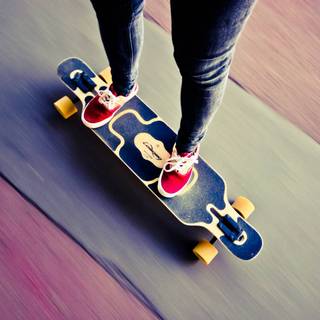 Longboarding wallpaper