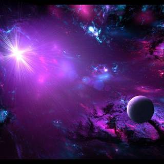 Space fantasy wallpaper