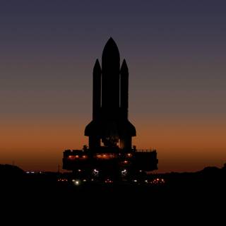 Space shuttle background