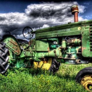 John Deere logo wallpaper