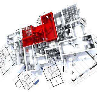 Architectural wallpaper