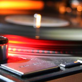 DJ turntable wallpaper