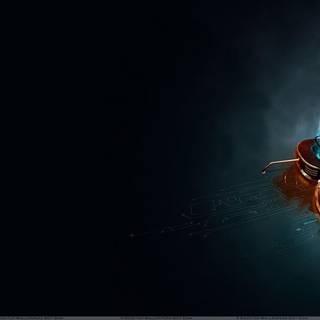 Black windows background