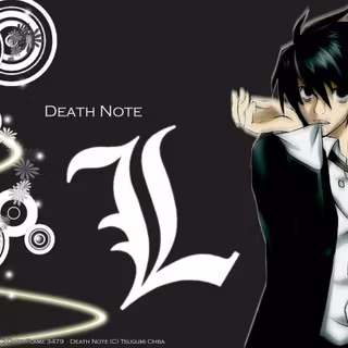 Death Note wallpaper L