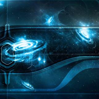 Space ship wallpaper