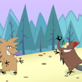 Angry Beavers wallpaper