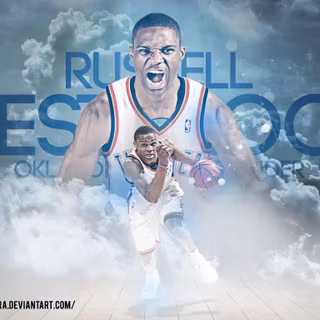 Kevin durant and russell westbrook wallpaper 2015
