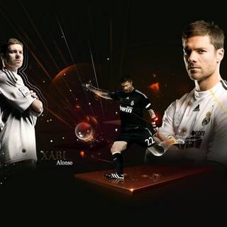 Xabi alonso real madrid wallpaper