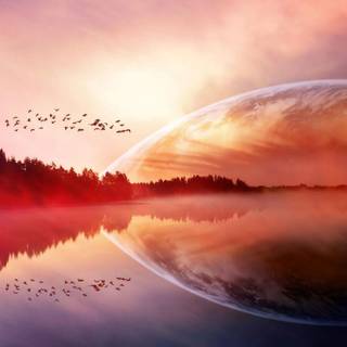 Fantasy planet wallpaper