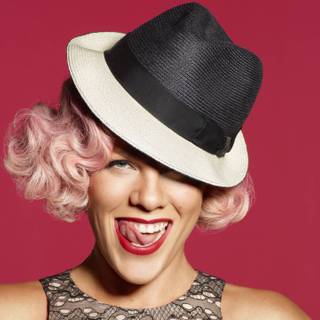 Pink singer wallpaper