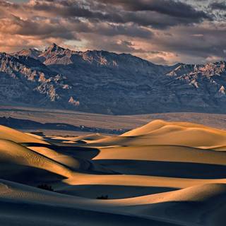 Sand dunes wallpaper