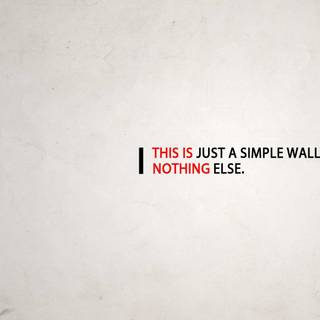 Minimalist wallpaper