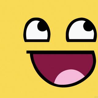 Awesome smiley wallpaper