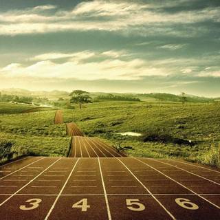 Racetrack wallpaper