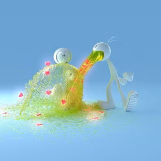 Funny love wallpaper