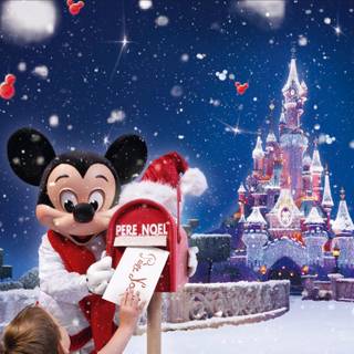 Mickey Christmas wallpaper