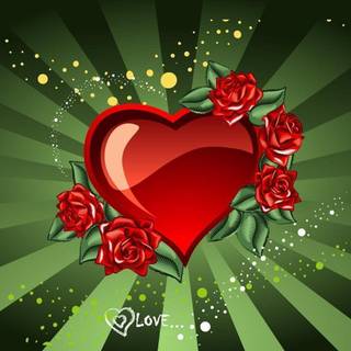 Love hearts wallpaper