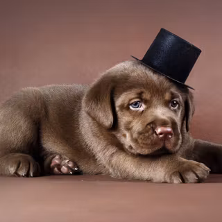 Chocolate lab wallpaper