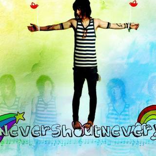 Never shout never wallpaper