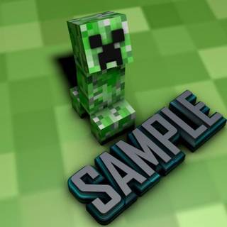 Minecraft Creeper background