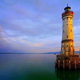 Light house wallpaper