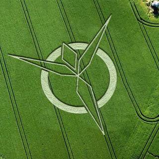 Crop circle wallpaper