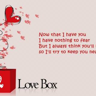 Love poem wallpaper