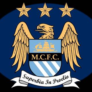 Manchester City logo wallpaper