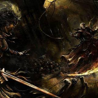 Epic Battle wallpaper