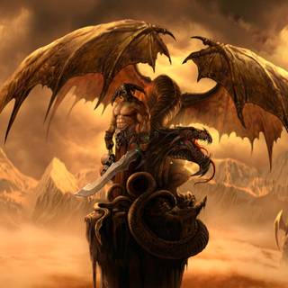 Free dragons wallpaper