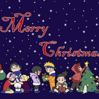 Naruto christmas wallpaper
