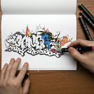 Graffiti desktop wallpaper