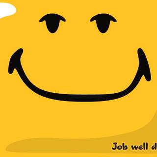 Smiley faces desktop background