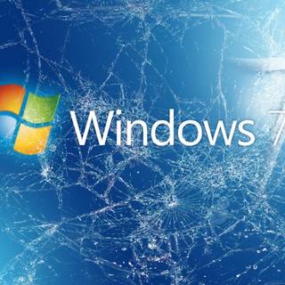 Broken screen wallpaper