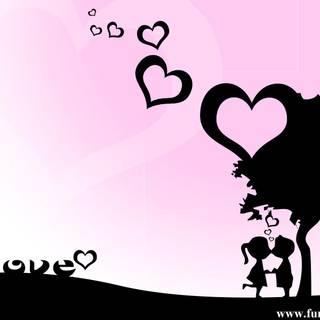 Cute romantic wallpaper