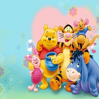 Pooh bear desktop wallpaper