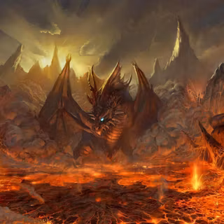 Fire dragon wallpaper