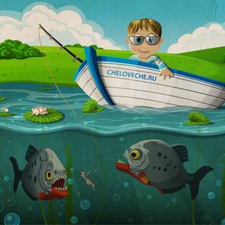 Fishing backgrounds