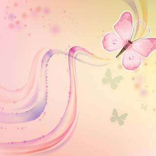 Pink butterfly backgrounds