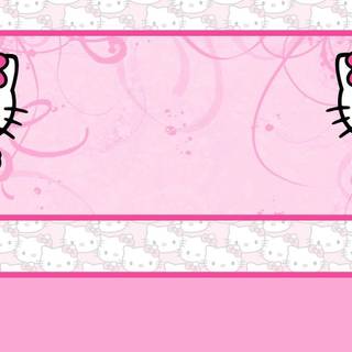 Hello kitty back ground