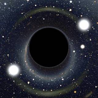 Black hole wallpaper