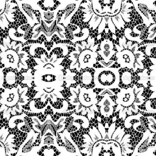 White lace background