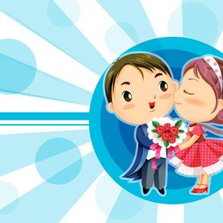 Love cartoon wallpaper