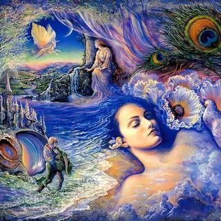 Fantasy mermaid wallpaper