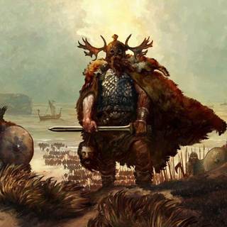 Viking wallpaper